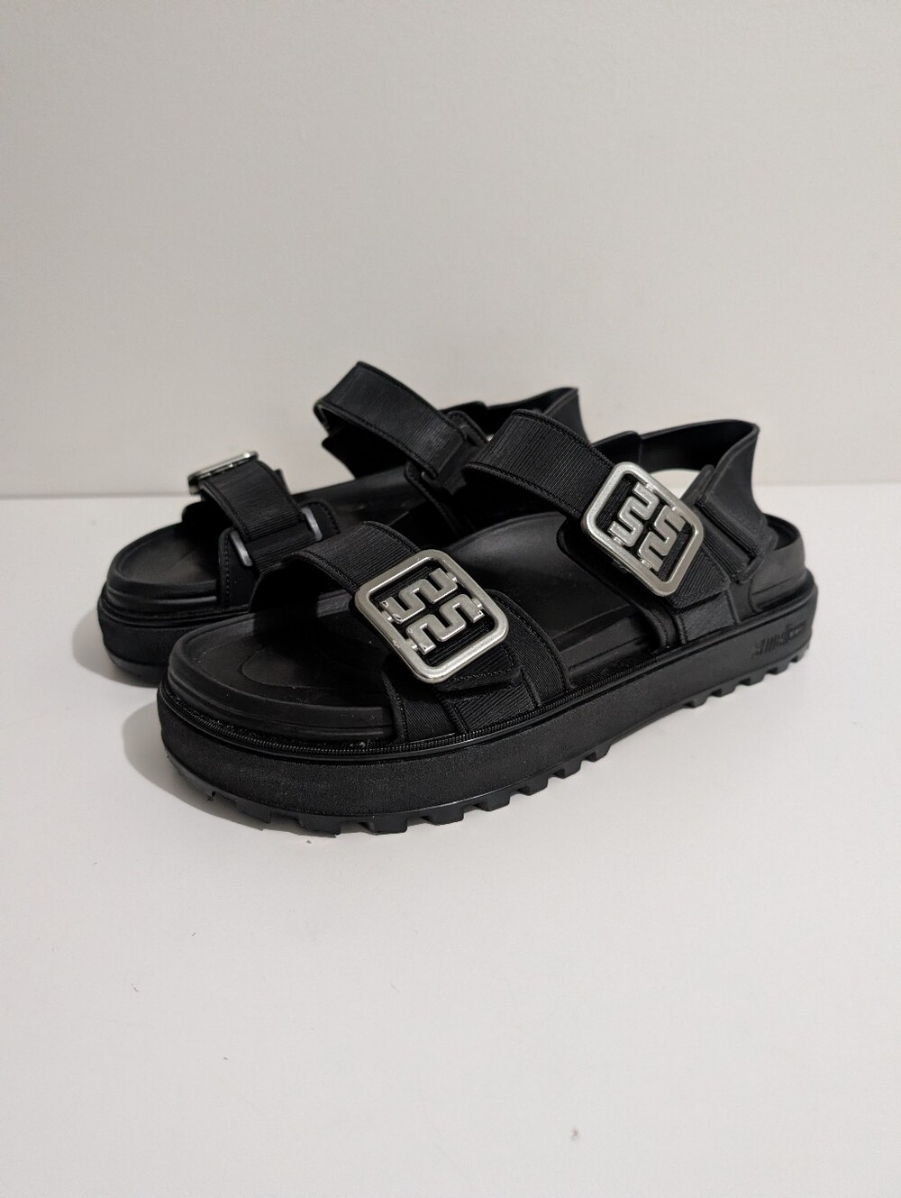 Melissa Chunky Platform Open Toe Chunky Jelly Sandal size 10